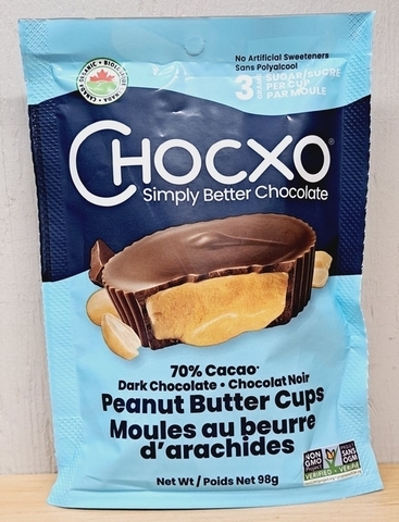Cups - Dark Choc. Peanut Butter (ChocXO)